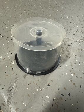 CD DVD Storage Spindle Case Holder Tower Disc Organizer 50 100 Capacity